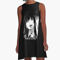 Kakegurui Yumeko 80s A-Line Dress