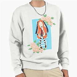 Runa Yomozuki - Kakegurui floral Pullover Sweatshirt