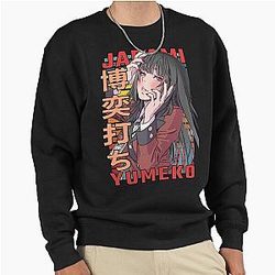 Yumeko Jabami Kakegurui Anime Design Pullover Sweatshirt