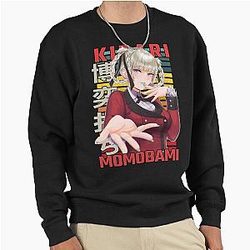 Kakegurui Kirari Momobami Retro Anime Pullover Sweatshirt