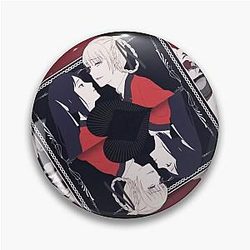 Kakegurui Kirari Momobami and Sayaka Igarashi Spread Pin