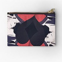 Kakegurui Kirari Momobami and Sayaka Igarashi Spread Zipper Pouch