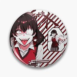 Midari Ikishima Kakegurui Anime Japanese Manga Pastel Goth Pin