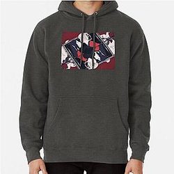 Kakegurui Kirari Momobami and Sayaka Igarashi Spread Pullover Hoodie