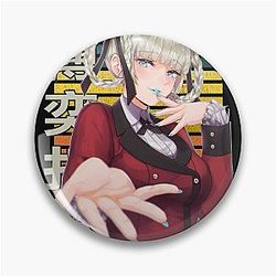 Kirari Momobami Kakegurui Retro Anime Design Pin