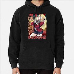 Mary Saotome Kakegurui Retro Anime Design Hoodie