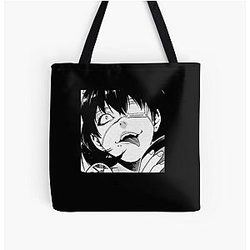 Kakegurui All Over Print Tote Bag