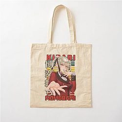 Kirari Momobami Kakegurui Retro Anime Design Cotton Tote Bag