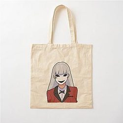 Kakegurui Ririka Momobami Sticker Cotton Tote Bag