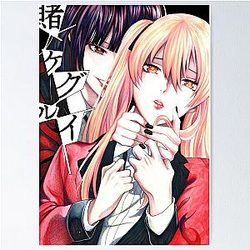 Kakegurui - Yumeko Jabami and Mary Saotome Poster