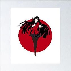 Yumeko Jabami Kakegurui Anime Print Poster
