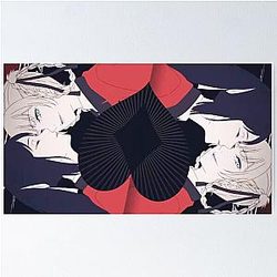 Kakegurui Kirari Momobami and Sayaka Igarashi Spread Poster