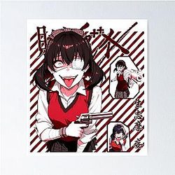 Midari Ikishima Kakegurui Anime Japanese Manga Poster