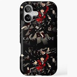 Black Kakegurui Jabami iPhone Tough Case