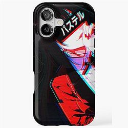 CRIMSON Aesthetic Cyberpunk Kakegurui iPhone Case