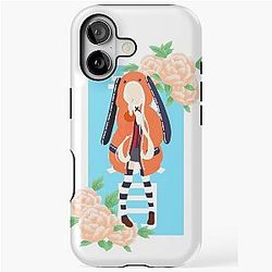 Runa Yomozuki - Kakegurui anime print floral iPhone Case