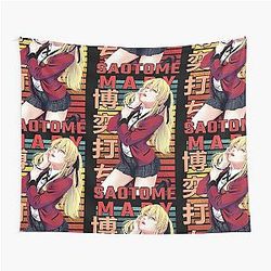 Mary Saotome Kakegurui Anime Design Tapestry
