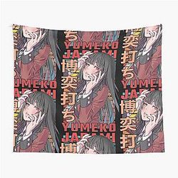 Yumeko Jabami Kakegurui Anime Design Tapestry