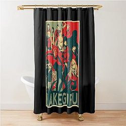 Kakegurui Art Shower Curtain