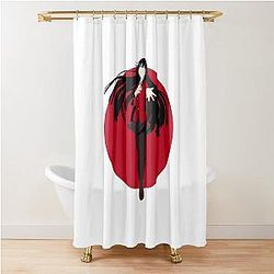 Yumeko Jabami Kakegurui Anime Print Shower Curtain