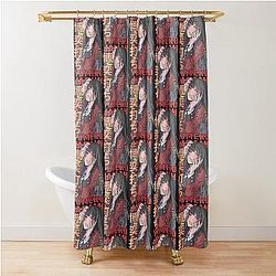 Yumeko Jabami Kakegurui Retro Anime Design Shower Curtain