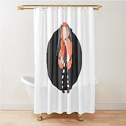 Runa Yomozuki - Kakegurui Anime Print - Dark Version Shower Curtain