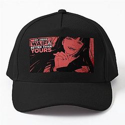My Anime Waifu Better Than Yours Kakegurui Baseball Cap
