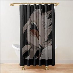 Midari Ikishima from Kakegurui anime Shower Curtain