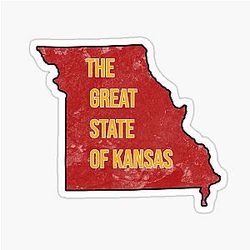 The Great State of Kansas Sticker