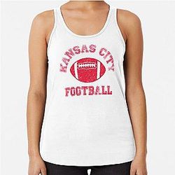 Kansas City Distressed Pro Football Tank Top