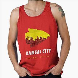 Kansas City Football Fan Tank Top