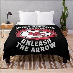 Art Kansas City Chiefs Throw Blanket