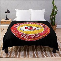 Art Kansas City Chiefs Throw Blanket