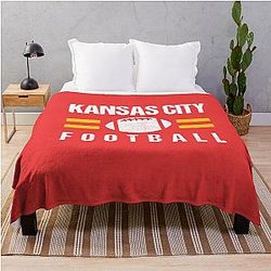 2021 Kansas City KC Super Tee-Shirts Fanatic Gear cool Gift Ideas 2021 Kansas City Super Fanatic Throw Blanket