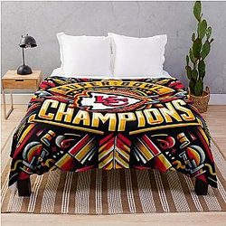 Kansas City Football Blanket