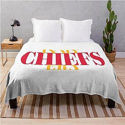 In My Era - Taylor Kelce - Travis Kelce - Kansas City Chiefs Throw Blanket