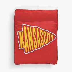 2021 Kansas City Super T-Shirts and unique presents Kansas City super fan Duvet Cover