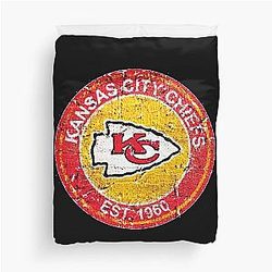 Art for Kansas City Chiefs Duvet Cover