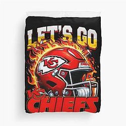 Art Kansas City Chiefs Duvet Cover