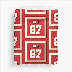 Travis Kelce Kansas City Duvet Cover