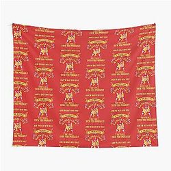 Kansas City Chiefs Football Artistic Retro Tapestry