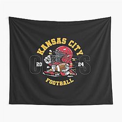 Art Kansas City Chiefs Tapestry