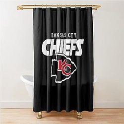 Art Kansas City Chiefs Shower Curtain