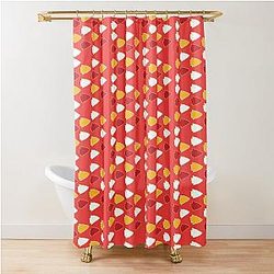 2021 Kansas City Super Tshirts KC Fangear Clothing & vintage styled xmas gift ideas Kansas City Super Shower Curtain