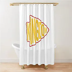 2021 Kansas City Super Tee Shirts KC Gifts 2021 Kansas City Super Fanatic Shower Curtain