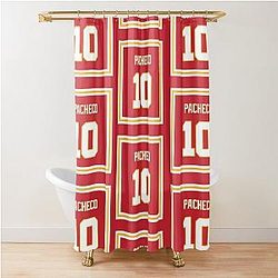 Isiah Pacheco Kansas City Shower Curtain