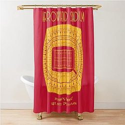 Kansas City Chiefs Arrowhead Stadium Shower Curtain