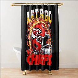 Kansas City Chiefs Shower Curtain