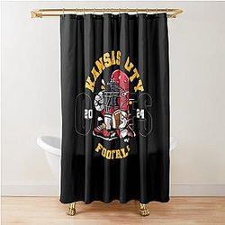 Art Kansas City Chiefs Shower Curtain