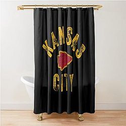 Kansas City Chiefs Shower Curtain